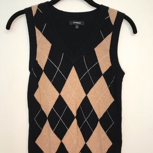 Express sweater vest